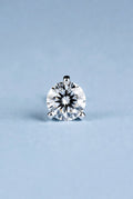 4.00 CT TW Lab Grown Diamond Stud Earrings in 14K White Gold